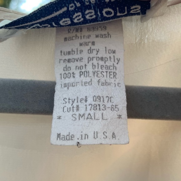 Impressions of California Vintage Silky Camisole w/ White Lace Detail Size Small - Picture 11 of 13